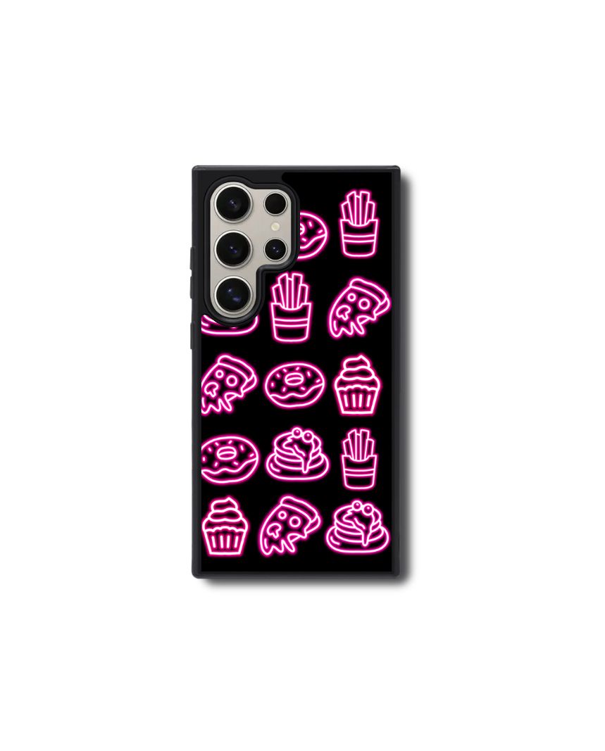 Neon Food Phone Case