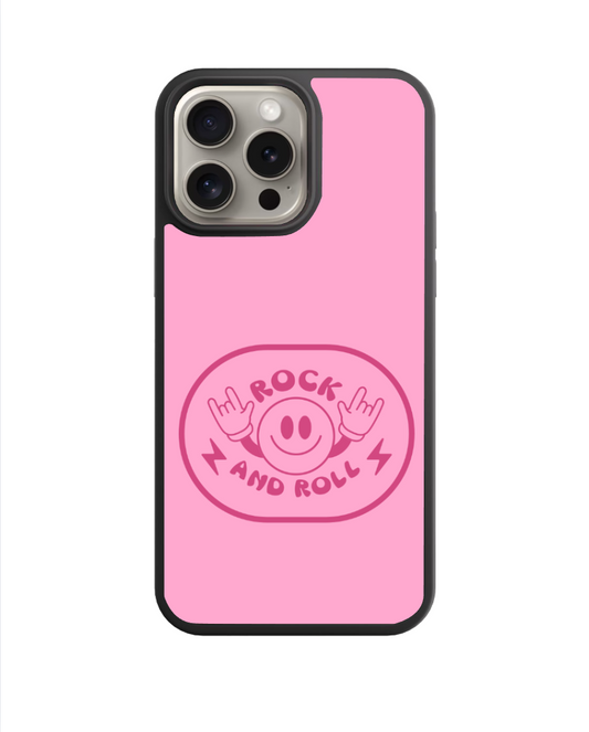 Rock and Roll Smiley Face Phone Case