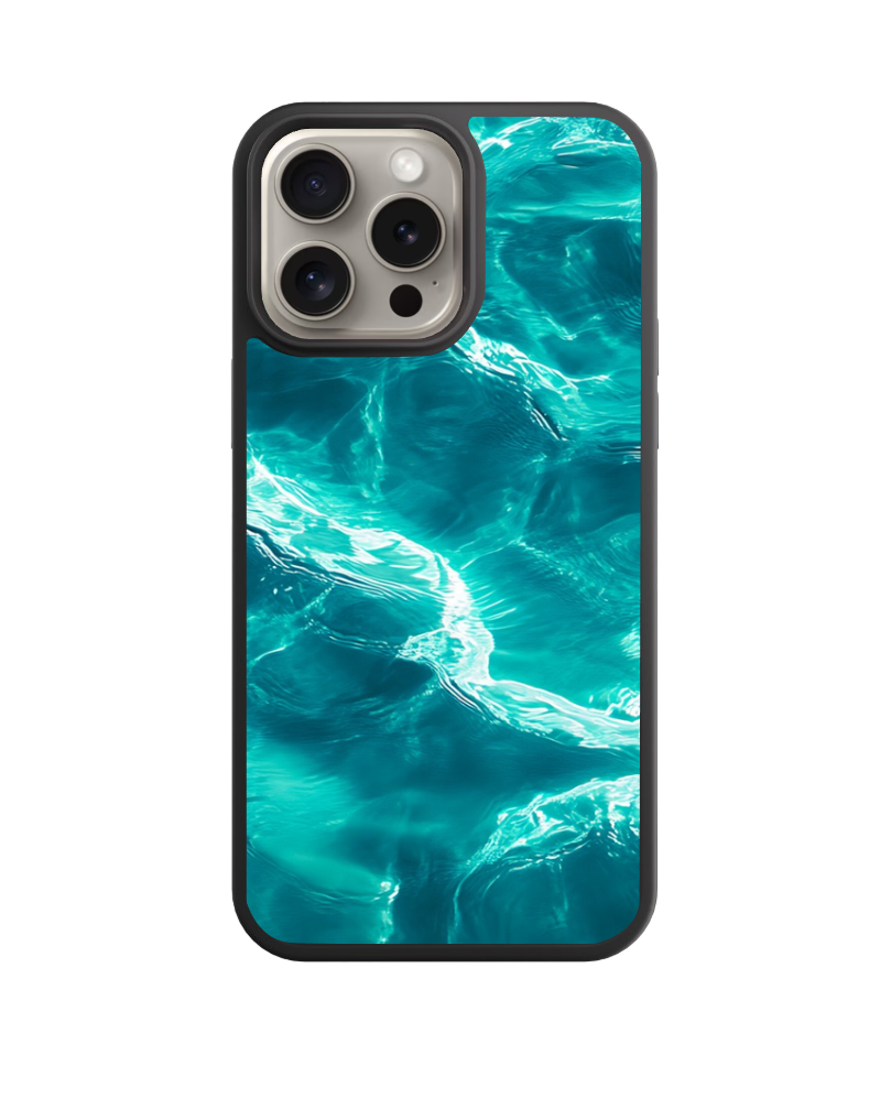 Aqua Waves Phone Case