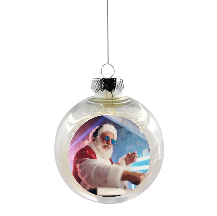 Sparkling Custom Christmas Ornament