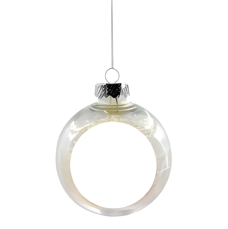 Sparkling Custom Christmas Ornament